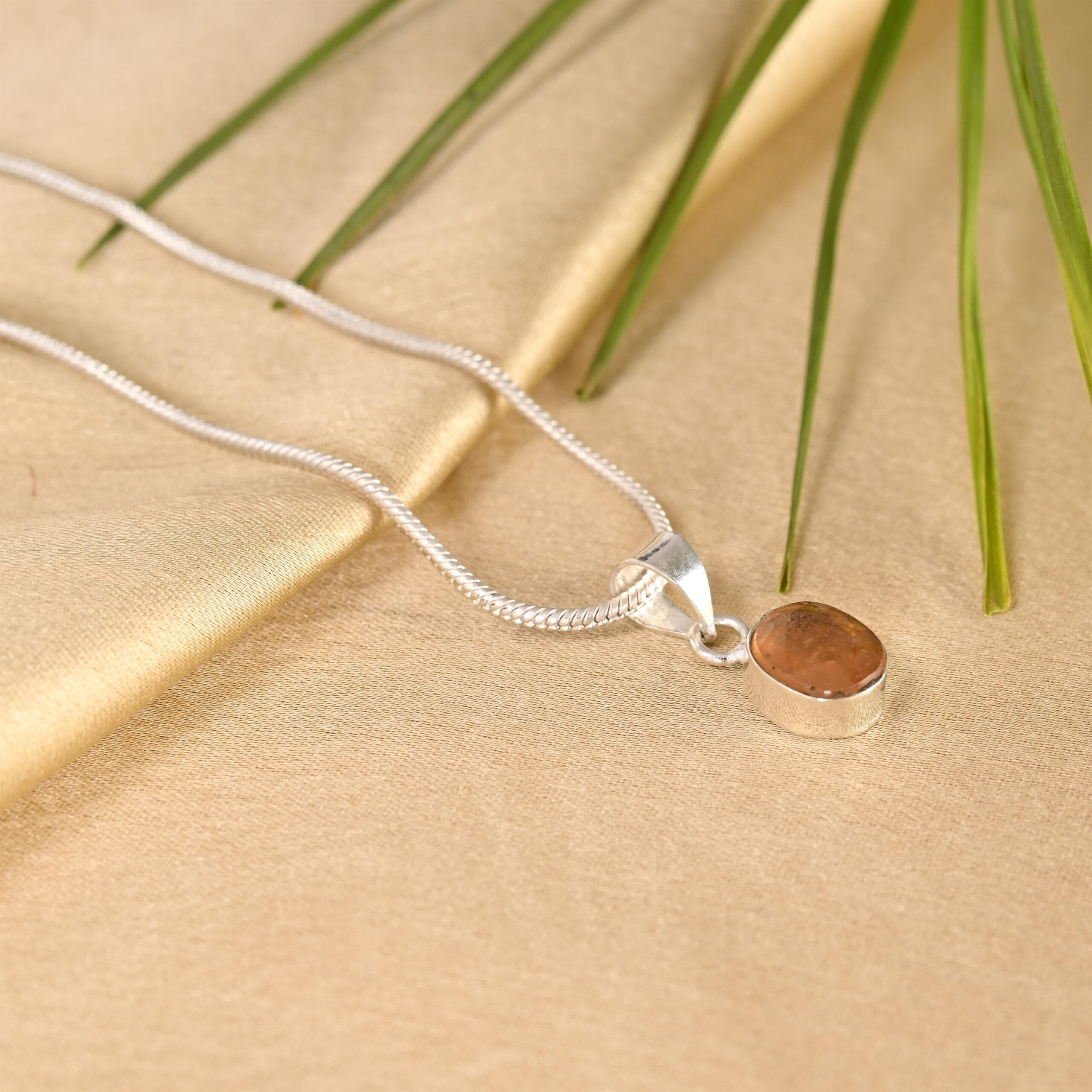 Yellow Sapphire Pendant